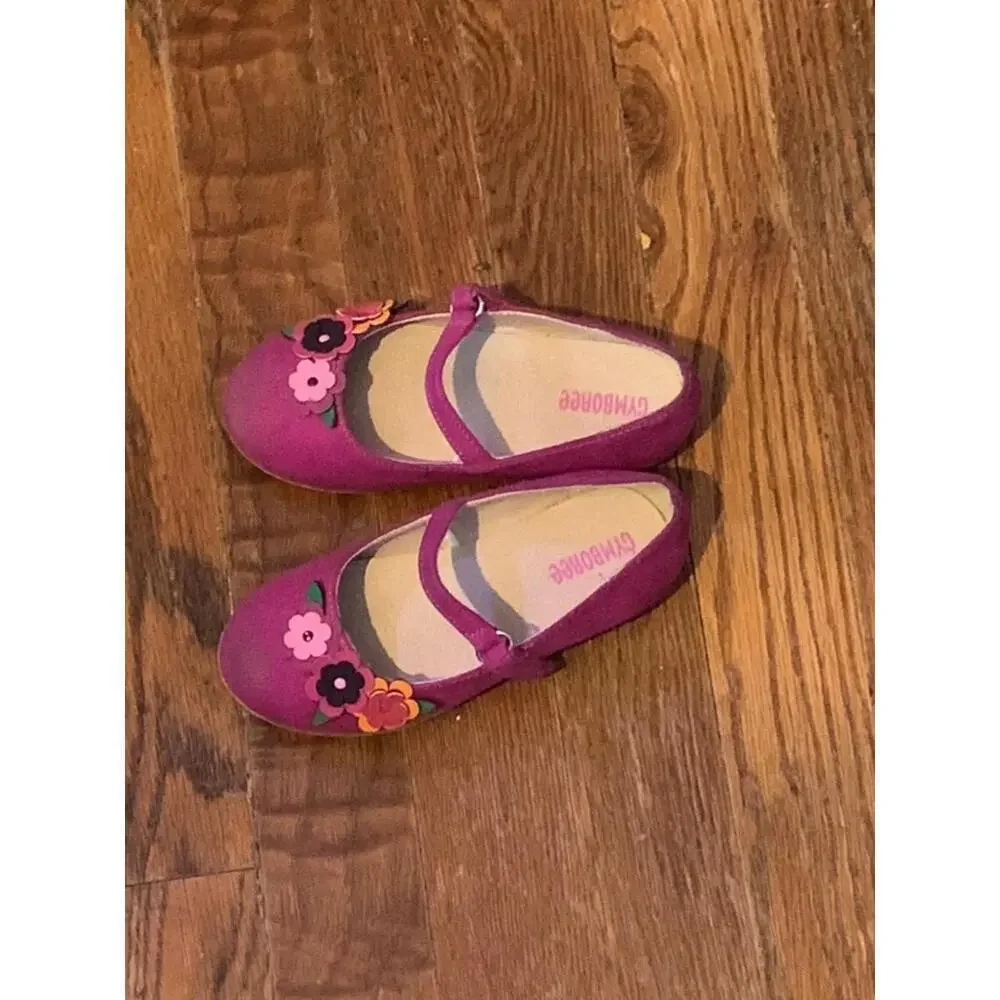 Gymboree Magenta Multicolor Floral Shoes​​
